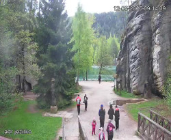 Vstup do skal, Pískovna