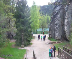 Vstup do skal, Pískovna