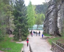 Vstup do skal, Pískovna