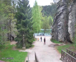 Vstup do skal, Pískovna