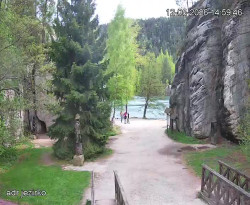 Vstup do skal, Pískovna