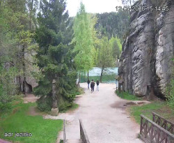 Vstup do skal, Pískovna