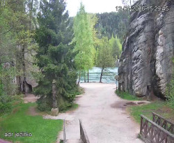 Vstup do skal, Pískovna