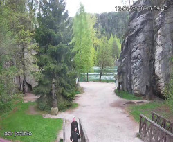 Vstup do skal, Pískovna