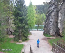 Vstup do skal, Pískovna