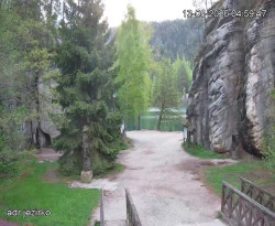 Vstup do skal, Pískovna