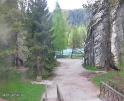 Vstup do skal, Pískovna