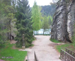 Vstup do skal, Pískovna