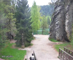 Vstup do skal, Pískovna