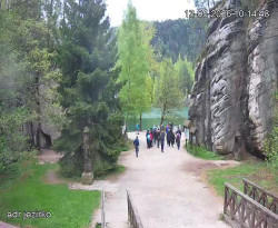 Vstup do skal, Pískovna
