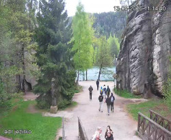 Vstup do skal, Pískovna