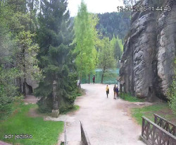 Vstup do skal, Pískovna