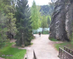 Vstup do skal, Pískovna