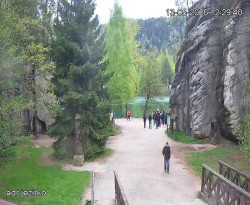 Vstup do skal, Pískovna
