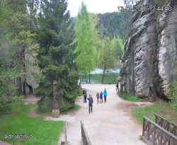 Vstup do skal, Pískovna