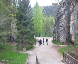 Vstup do skal, Pískovna