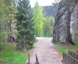 Vstup do skal, Pískovna