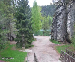 Vstup do skal, Pískovna