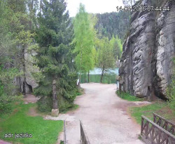 Vstup do skal, Pískovna