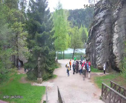 Vstup do skal, Pískovna