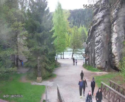 Vstup do skal, Pískovna