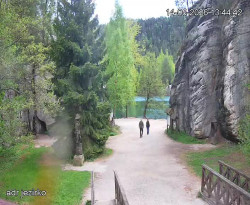 Vstup do skal, Pískovna