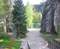 Vstup do skal, Pískovna