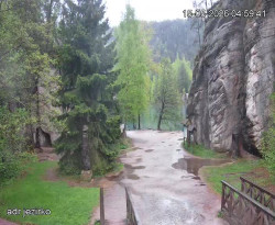Vstup do skal, Pískovna