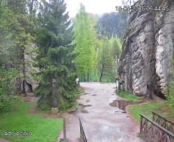 Vstup do skal, Pískovna