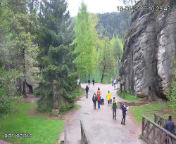 Vstup do skal, Pískovna