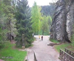 Vstup do skal, Pískovna