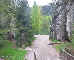 Vstup do skal, Pískovna