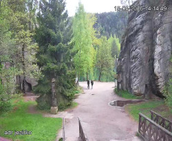 Vstup do skal, Pískovna
