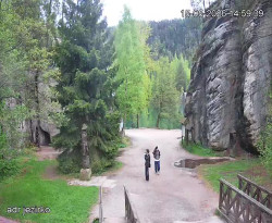 Vstup do skal, Pískovna