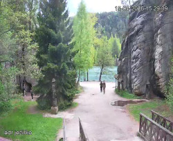 Vstup do skal, Pískovna