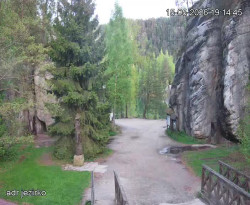 Vstup do skal, Pískovna