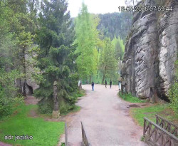 Vstup do skal, Pískovna