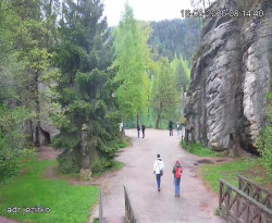 Vstup do skal, Pískovna