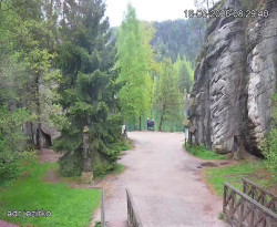 Vstup do skal, Pískovna