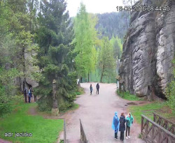 Vstup do skal, Pískovna