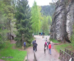 Vstup do skal, Pískovna