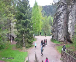 Vstup do skal, Pískovna