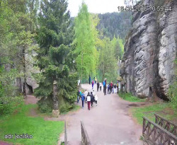 Vstup do skal, Pískovna
