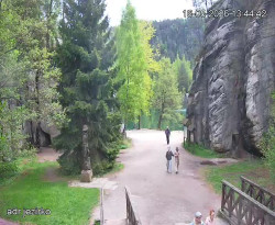 Vstup do skal, Pískovna