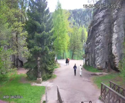 Vstup do skal, Pískovna