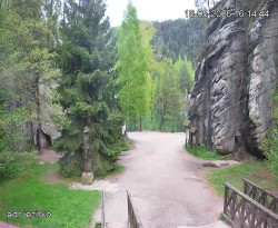 Vstup do skal, Pískovna