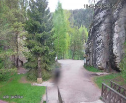 Vstup do skal, Pískovna