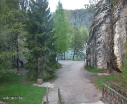 Vstup do skal, Pískovna