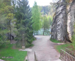 Vstup do skal, Pískovna