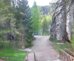 Vstup do skal, Pískovna